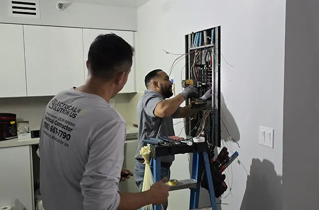 Miami residential electrical installation